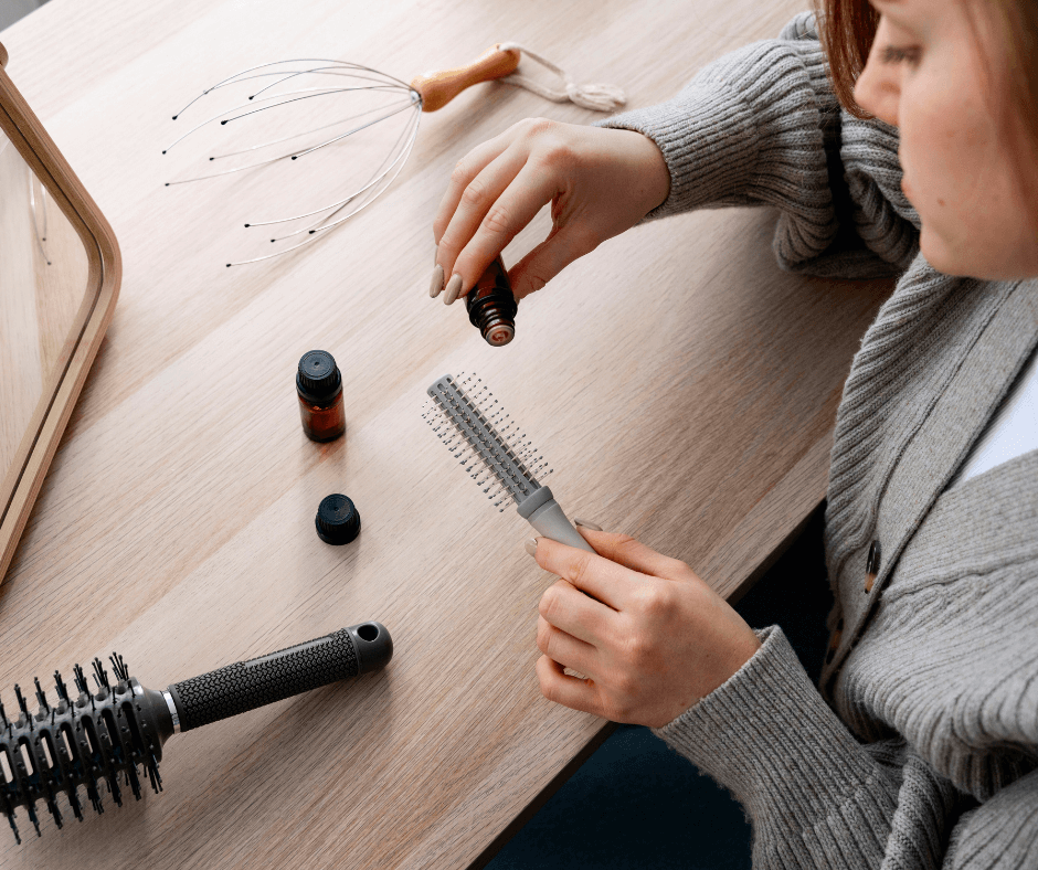 woman-giving-herself-scalp-massage