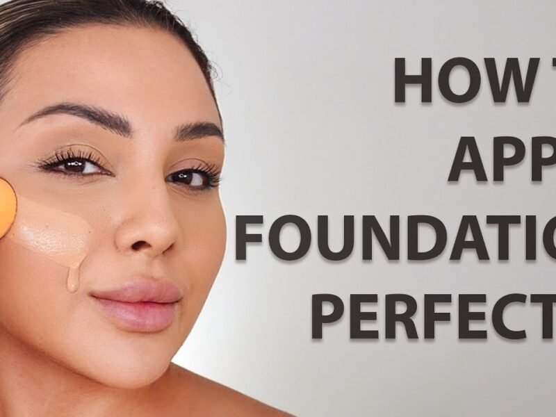 How to Apply Foundation Flawlessly