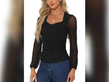 Artisan Zari-Mesh Sculpted Blouses