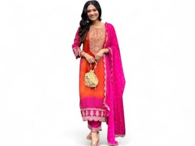 Botanical-Pigment Couture Kurti Sets