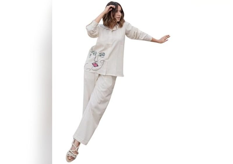 Circular-Design Ethnic Co-Ord Sets