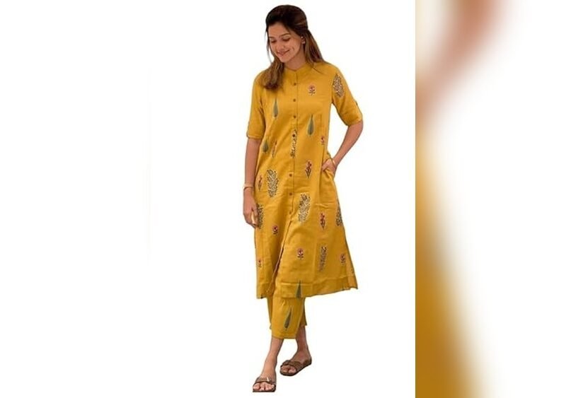Eco-Conscious Block-Printed Salwar Sets