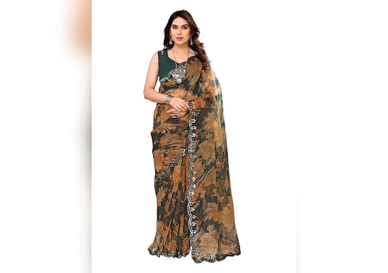 Heritage Mud-Resist Printed Sarees
