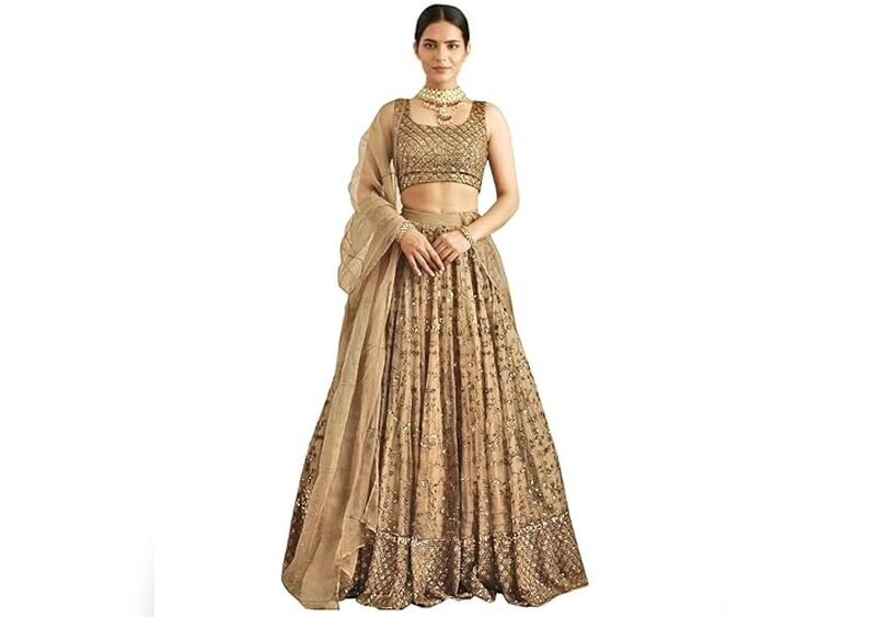 Limited-Edition Artisanal Weave Lehengas