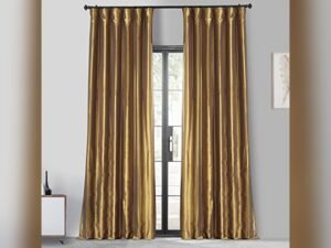 Luxury Ahimsa Satin Fusion Drapes