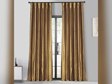 Luxury Ahimsa Satin Fusion Drapes