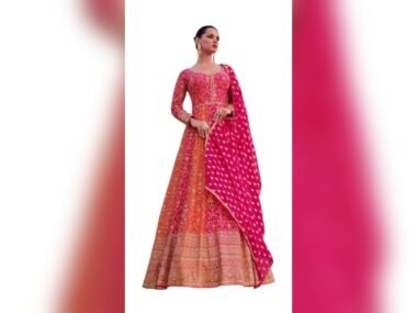 Plant-Based Lyocell Anarkali Dresses