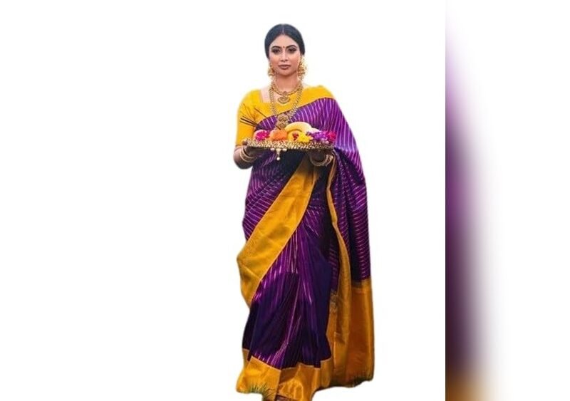 Village-Collective Crafted Phulia Sarees