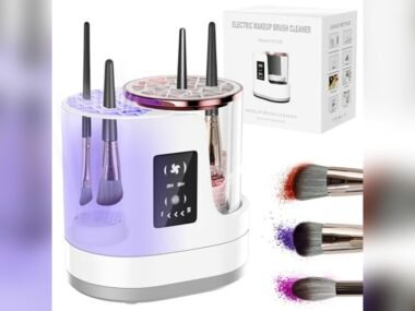 Automated Makeup Brush Cleaning Gadgets
