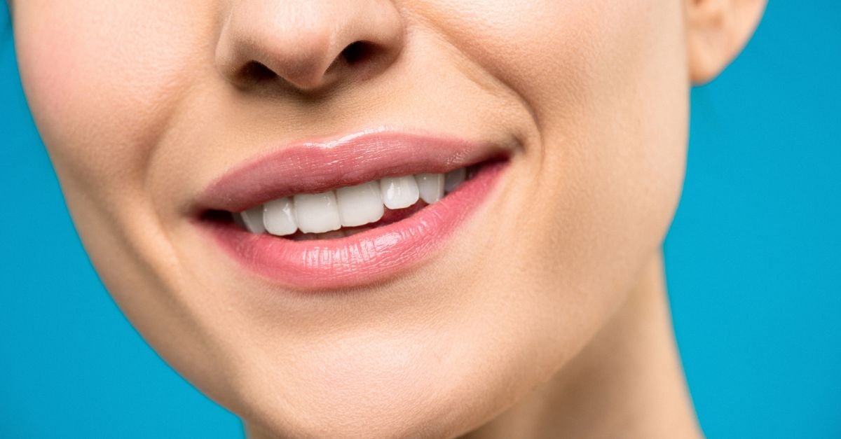 Close-up of clear, smooth skin
